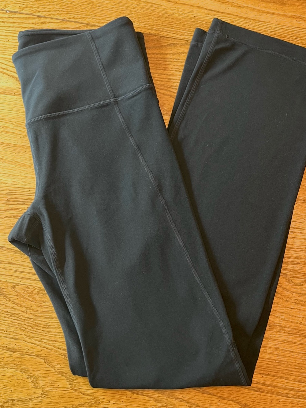 Athleta Powervita Straight Leg Yoga Pants Black M